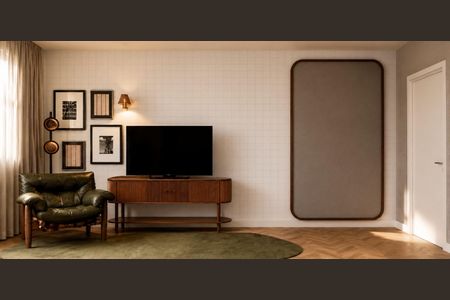 Apartamento à venda com 142m², 3 quartos e 1 vaga Apartamento à venda com 142m², 3 quartos e 1 vagaSala