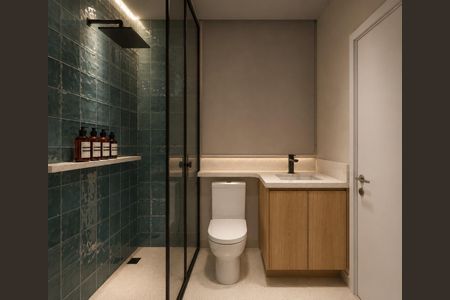 Apartamento à venda com 142m², 3 quartos e 1 vaga Apartamento à venda com 142m², 3 quartos e 1 vagaBanheiro