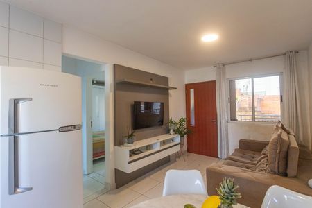 Sala  de apartamento à venda com 2 quartos, 53m² em Jardim Miriam, São Paulo