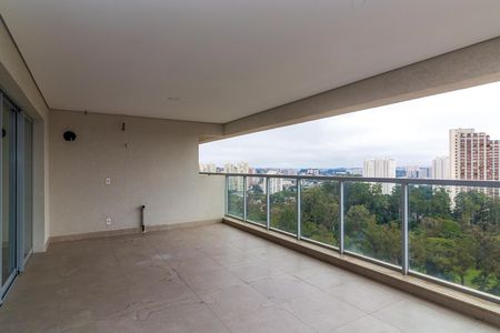 Varanda da Sala de apartamento à venda com 3 quartos, 155m² em Vila Sofia, São Paulo