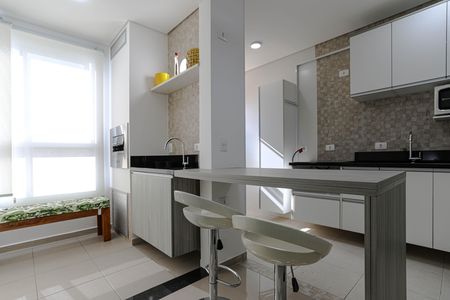 Sala de apartamento para alugar com 1 quarto, 42m² em Loteamento Mogilar, Mogi das Cruzes