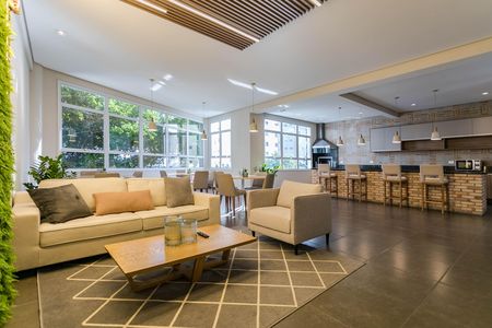 Apartamento para alugar com 42m², 1 quarto e 2 vagas Apartamento para alugar com 42m², 1 quarto e 2 vagasÁrea Comum