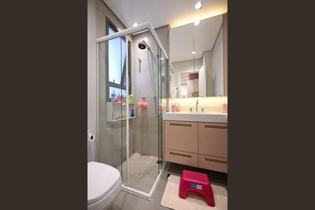 Banheiro de apartamento à venda com 4 quartos, 186m² em Brooklin Novo, São Paulo