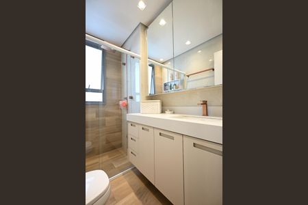 Banheiro de apartamento à venda com 4 quartos, 186m² em Brooklin Novo, São Paulo