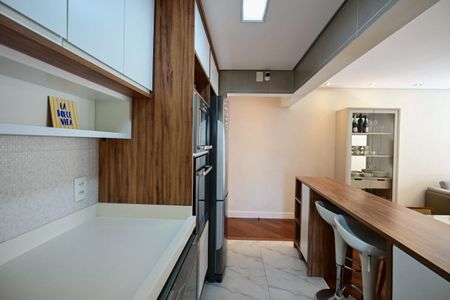 Cozinha de apartamento à venda com 4 quartos, 186m² em Brooklin Novo, São Paulo