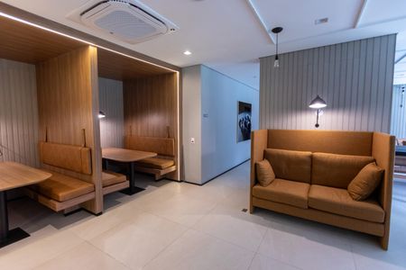 Área Comum - Coworking de apartamento para alugar com 2 quartos, 57m² em Botafogo, Campinas