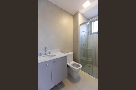 Banheiro da Suíte de apartamento para alugar com 2 quartos, 57m² em Botafogo, Campinas
