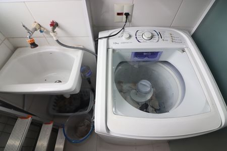 Área de Serviço de apartamento à venda com 2 quartos, 95m² em Nova Petrópolis, São Bernardo do Campo