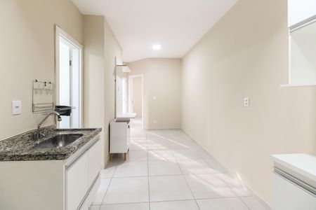 Cozinha de apartamento para alugar com 2 quartos, 42m² em Tatuapé, São Paulo