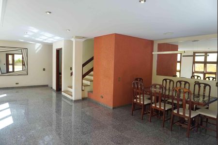 Sala Estar - Jantar de casa de condomínio à venda com 3 quartos, 350m² em Alphaville, Santana de Parnaíba