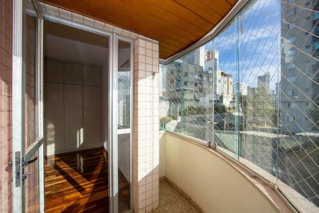 VARANDA de apartamento para alugar com 3 quartos, 92m² em Luxemburgo, Belo Horizonte