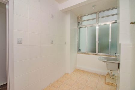 Cozinha e Área de Serviço de apartamento para alugar com 2 quartos, 50m² em Cristo Redentor, Porto Alegre