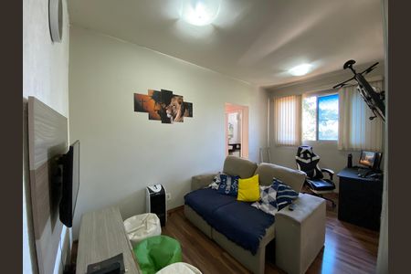 Sala de apartamento à venda com 2 quartos, 59m² em Chácara, Betim