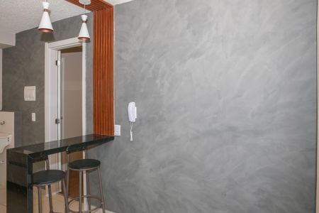 Sala e Cozinha de apartamento para alugar com 1 quarto, 30m² em Parque Industrial Tomas Edson, São Paulo