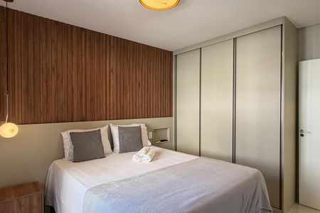 Suite de apartamento para alugar com 2 quartos, 74m² em Estuário, Santos