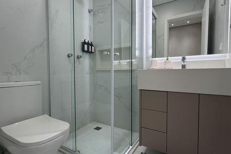 Apartamento para alugar com 74m², 2 quartos e 1 vaga Apartamento para alugar com 74m², 2 quartos e 1 vagaBanheiro