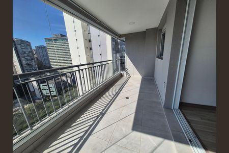 Varanda da Sala de apartamento para alugar com 3 quartos, 87m² em Jardim Caboré, São Paulo