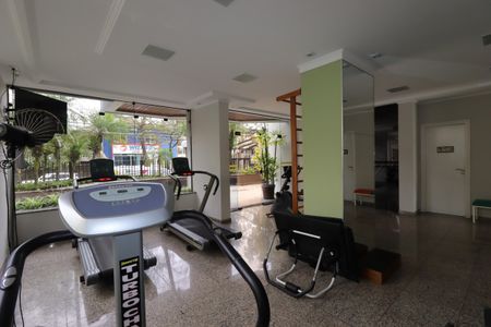Área Comum - Academia de apartamento para alugar com 3 quartos, 150m² em Vila Curuçá, Santo André