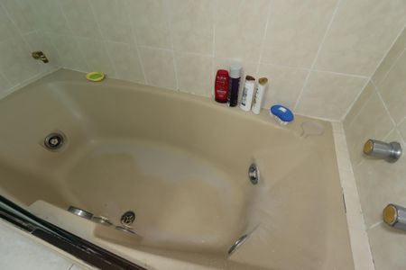 Banheiro da Suíte - Banheira de apartamento para alugar com 3 quartos, 150m² em Vila Curuçá, Santo André