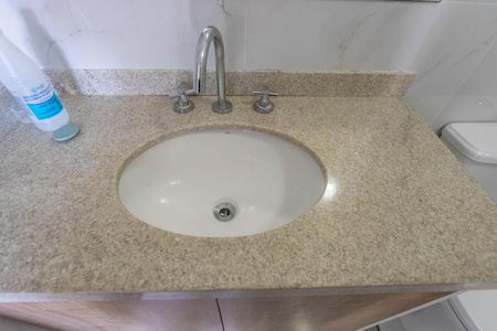 Banheiro da suíte  de apartamento para alugar com 2 quartos, 65m² em Centro, Diadema