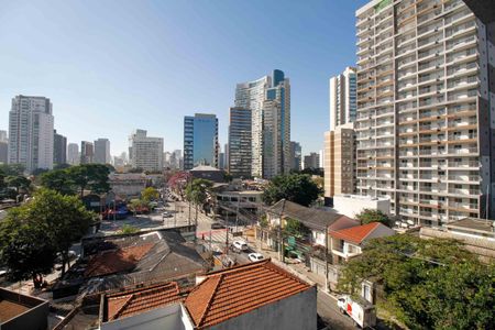 Vista do Quarto de kitnet/studio para alugar com 1 quarto, 28m² em Pinheiros, São Paulo