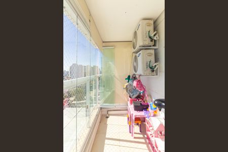 Varanda da Sala de apartamento à venda com 2 quartos, 65m² em Tatuapé, São Paulo