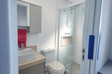 Apartamento à venda com 89m², 2 quartos e 2 vagas Apartamento à venda com 89m², 2 quartos e 2 vagasBanheiro da Suíte 1