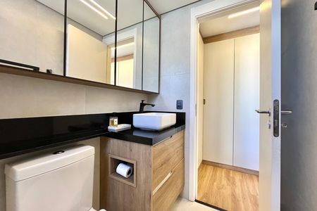 Apartamento à venda com 65m², 2 quartos e 1 vaga Apartamento à venda com 65m², 2 quartos e 1 vagaBanheiro da Suíte