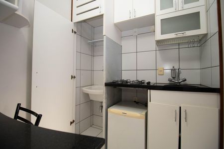 Cozinha e Área de Serviço de kitnet/studio à venda com 1 quarto, 26m² em Sgan 912, Brasília
