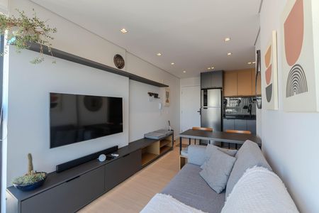 Sala de apartamento para alugar com 2 quartos, 45m² em Bela Vista, São Paulo