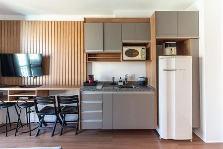 Apartamento para alugar com 27m², 1 quarto e sem vaga Apartamento para alugar com 27m², 1 quarto e sem vagaCozinha