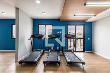 Apartamento para alugar com 27m², 1 quarto e sem vaga Apartamento para alugar com 27m², 1 quarto e sem vagaAcademia