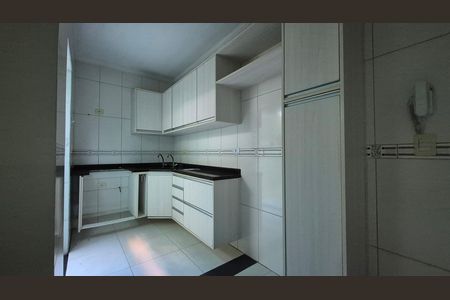 Cozinha de apartamento à venda com 2 quartos, 44m² em Utinga, Santo André