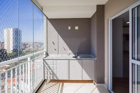Varanda de apartamento para alugar com 2 quartos, 61m² em Campininha, São Paulo