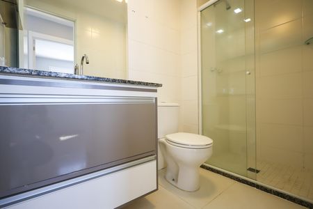 Apartamento para alugar com 61m², 2 quartos e 1 vaga Apartamento para alugar com 61m², 2 quartos e 1 vagaBanheiro Social