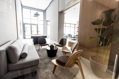 Studio à venda com 27m², 1 quarto e sem vaga Studio à venda com 27m², 1 quarto e sem vagaSalão de festas