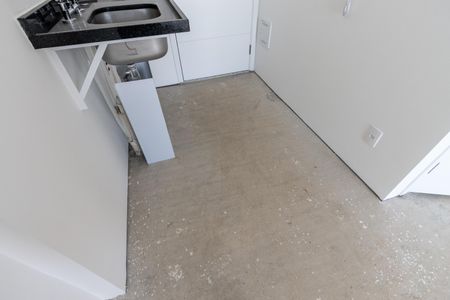 Studio à venda com 27m², 1 quarto e sem vaga Studio à venda com 27m², 1 quarto e sem vagaCozinha