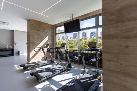 Studio à venda com 27m², 1 quarto e sem vaga Studio à venda com 27m², 1 quarto e sem vagaAcademia