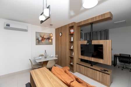 Apartamento à venda com 50m², 1 quarto e sem vaga Apartamento à venda com 50m², 1 quarto e sem vagaSALA DOIS AMBIENTES INTEGRADA A COZINHA