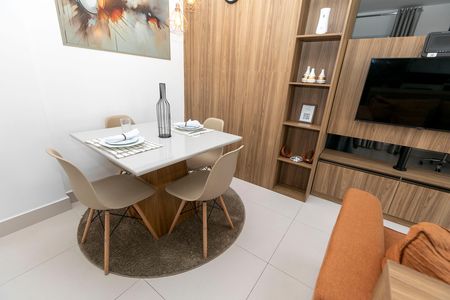 Apartamento à venda com 50m², 1 quarto e sem vaga Apartamento à venda com 50m², 1 quarto e sem vagaSALA DE JANTAR