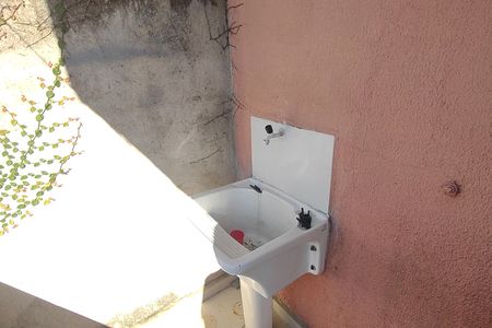 Área de Serviço de casa para alugar com 1 quarto, 40m² em Santa Maria, São Caetano do Sul