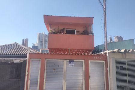 Fachada de casa para alugar com 1 quarto, 40m² em Santa Maria, São Caetano do Sul