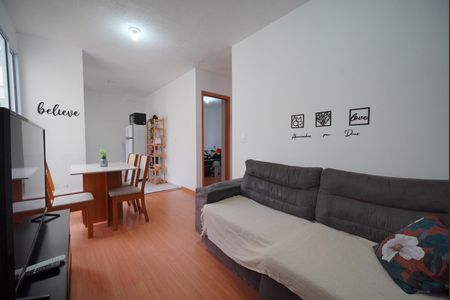 Sala de apartamento para alugar com 2 quartos, 48m² em Caminho Novo, Palhoça