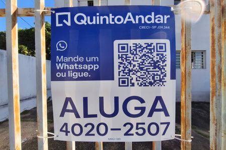 PLACA INSTALADA NA FACHADA de casa para alugar com 1 quarto, 40m² em Jardim Paraiso de Viracopos, Campinas