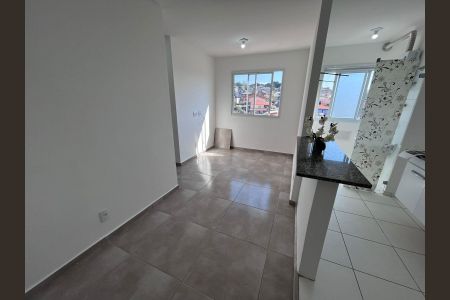 Sala/Cozinha de apartamento para alugar com 2 quartos, 45m² em Jardim Adelfiore, São Paulo