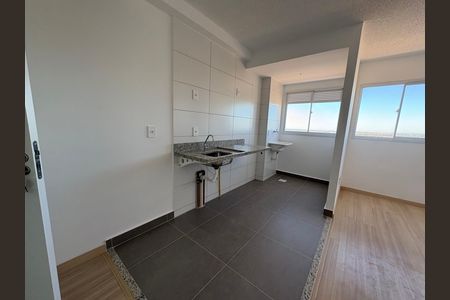 Cozinha de apartamento para alugar com 2 quartos, 49m² em Condomínio Cidade Empresarial, Aparecida de Goiânia