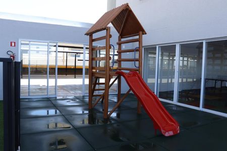 Área comum - Playground de apartamento para alugar com 2 quartos, 49m² em Condomínio Cidade Empresarial, Aparecida de Goiânia