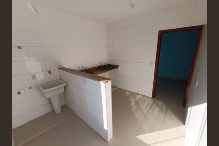 COZINHA E AREA DE SERVICO de apartamento para alugar com 2 quartos, 70m² em Jardim Santo Antônio, Macaé