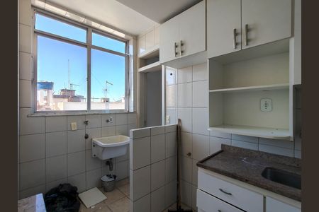 Cozinha de apartamento à venda com 1 quarto, 50m² em Grajaú, Rio de Janeiro