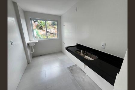 Cozinha/Área de serviço de apartamento à venda com 3 quartos, 106m² em Santo Andre, Belo Horizonte